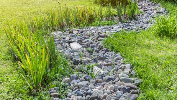 River Rock Garden Installation in Minneapolis