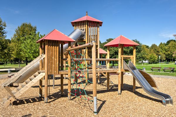 Playground Mulching Service in Minneapolis