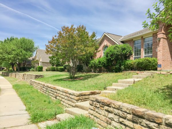 Sloped Yard Landscaping in Minneapolis